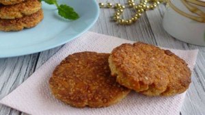 Творожное печенье с овсянкой