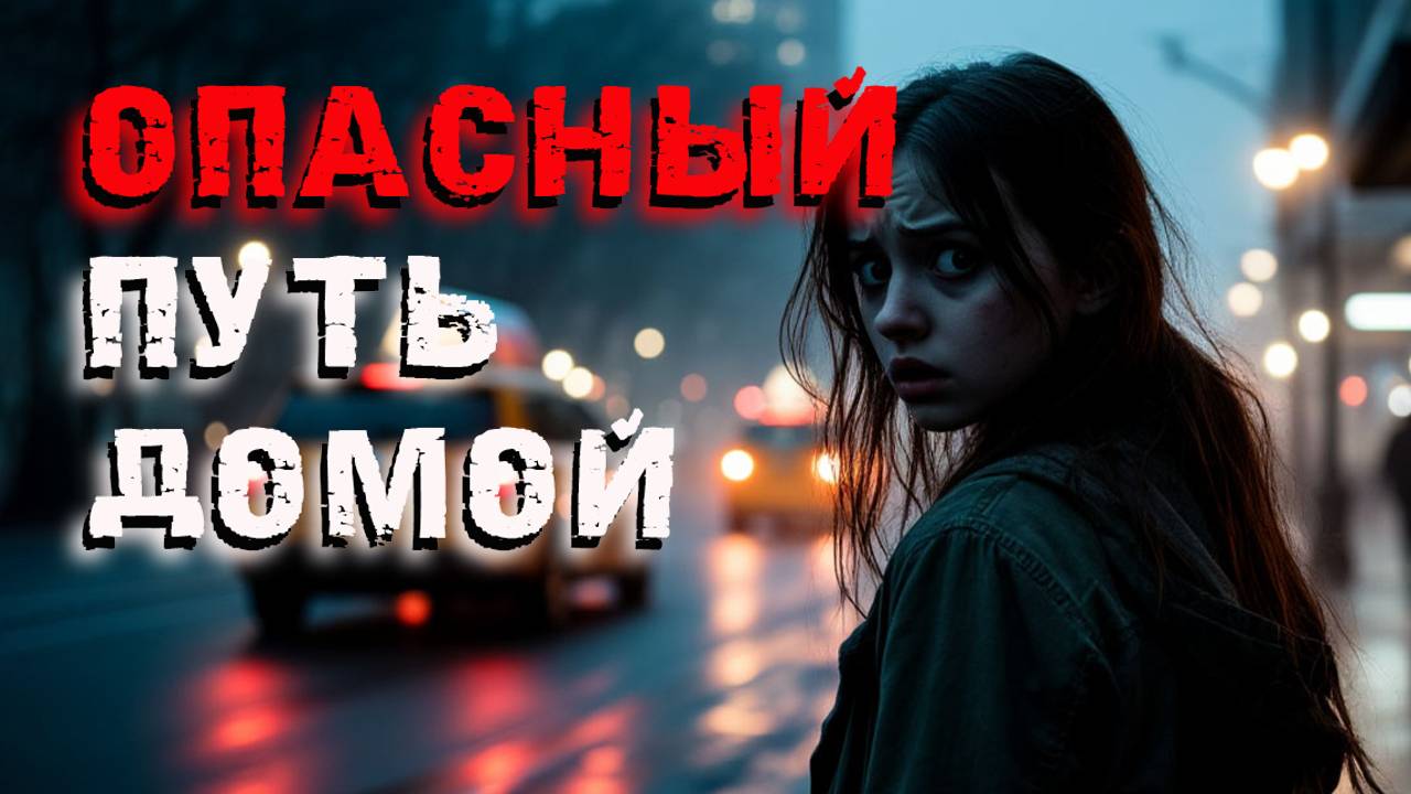 «Опасный путь домой: как я едва не исчезла ночью». 2 Мистические страшные истории.