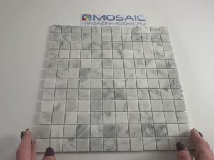 Мозаика CARRARA WHITE POL