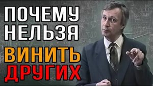 Почему нельзя винить других в своих проблемах? Профессор Валерий Петухов