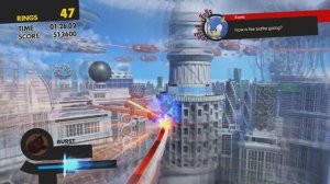 Stage 24 - Null Space | Sonic Forces - Полное прохождение (100%)  (Часть 24⧸32) (PS4) [1080p]