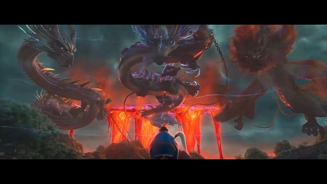 Нечжа побеждает Царя драконов - Русский  трейлер  ( 2025 )