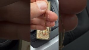 Серебряный кулон с золотой цепочкой Николай Чудотворец 19 век. Авторский. Блошиный рынок #shorts