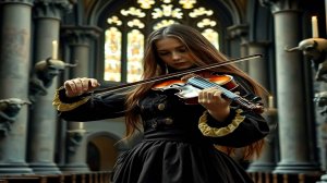Violin and electric guitar metal music 56