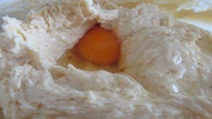 Кекс с вишнями