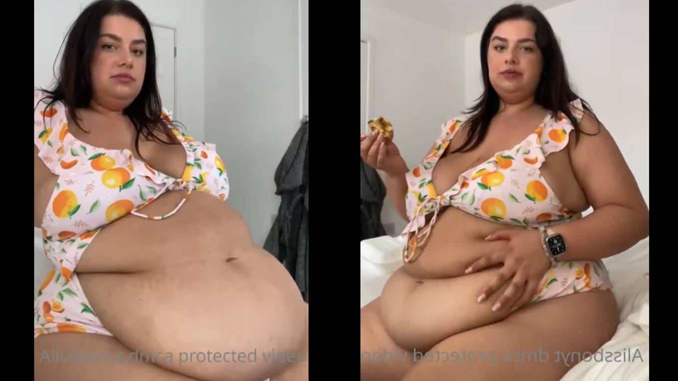 Элисс Наполняет Живот