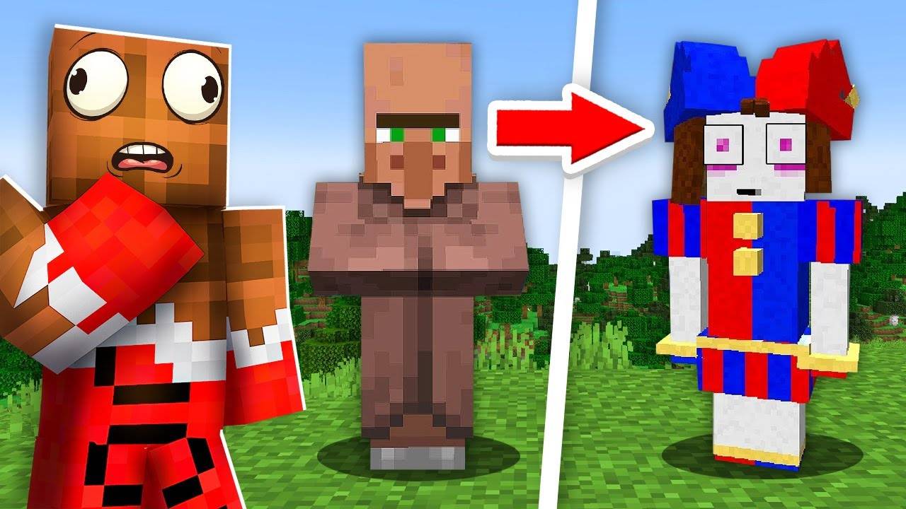😱 ЗАЧЕМ Я Переделал КАЖДОГО Моба в УДИВИТЕЛЬНЫЙ ЦИФРОВОЙ ЦИРК! САМЫЙ  ЭПИЧНЫЙ  Майнкрафт !