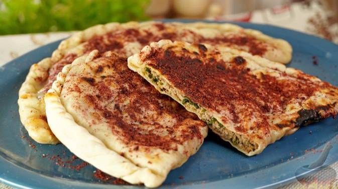 Турецкие пироги-лепёшки. ГЁЗЛЕМЕ С МЯСОМ