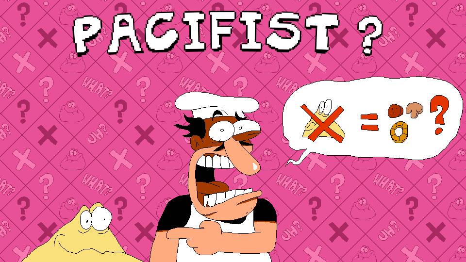 Можно ли быть пацифистом в Pizza Tower?