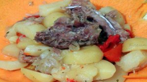 Кролик с овощами