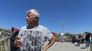 Праздники ко дню Победы уже начались .