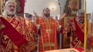 МИТРОПОЛИТ ИГНАТИЙ СОВЕРШИЛ ВЕЛИКОЕ ОСВЯЩЕНИЕ СВЯТО-ТРОИЦКОГО ХРАМА С. ВОСКРЕСЕНСКОЕ И ЛИТУРГИЮ