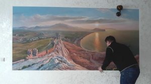 Крым - Судак. Роспись стен