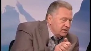 В. Жириновский  жжет на теледебатах