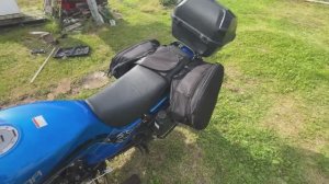 Установка боковых кофр на Sigma Sport #мото#мопед