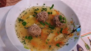 42. Супчик с фрикадельками