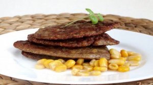 Печеночные котлеты с овсянкой