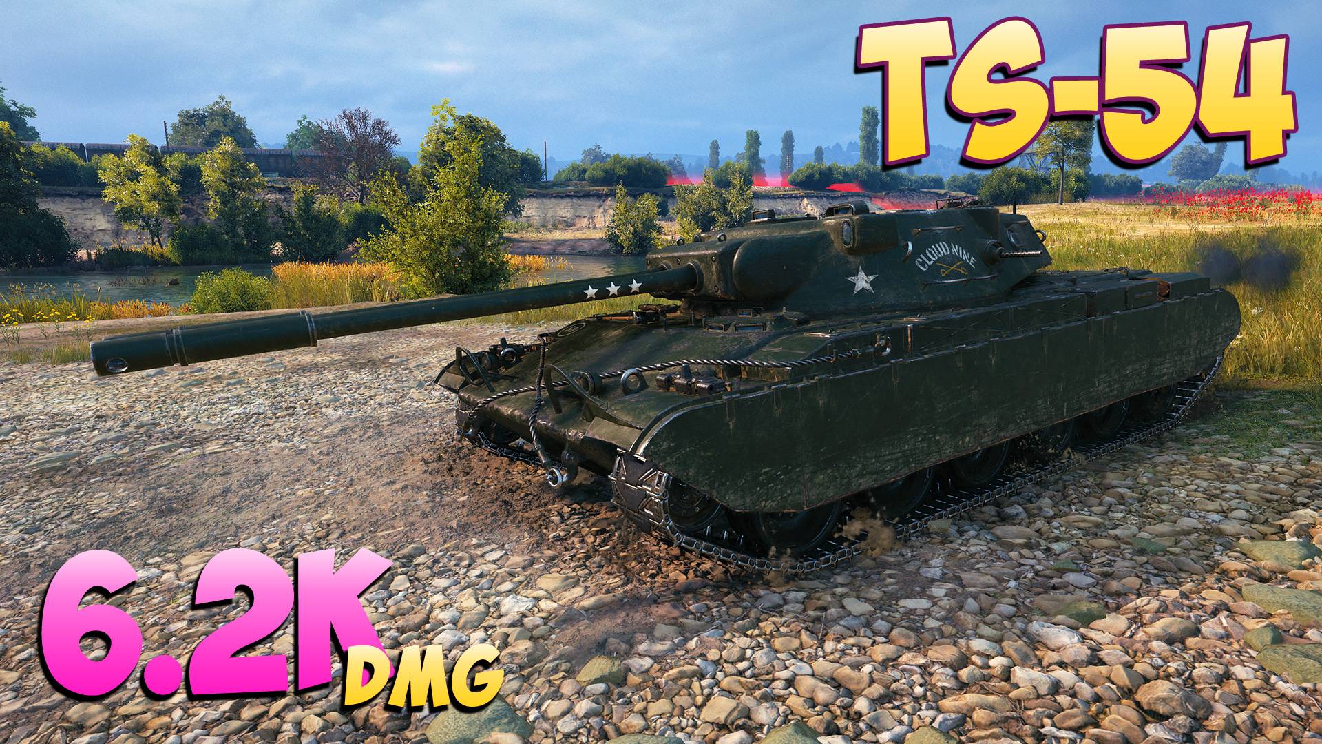 TS-54 - 5 Фрагов 6.2K Урона - Заколдованный! - Мир Танков
