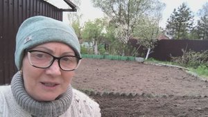 Посадили картошку . Жизнь в деревне.