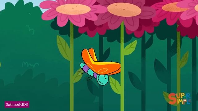 Lady Bug Bumble bee Butterfly смотреть онлайн