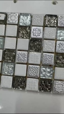 Керамическая мозаика  чип мозаики 23х23 мм 1