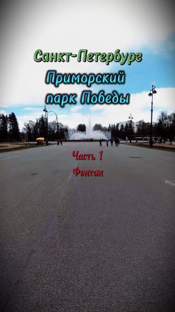 Прогулка по Крестовскому острову. Фонтан, японский сад