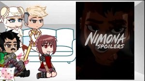 reaction "netflix NIMONA" on tt 1/? || РУС/ENG by misa varyush.