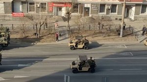 Репетиция парада Победы. Чита 2025г.