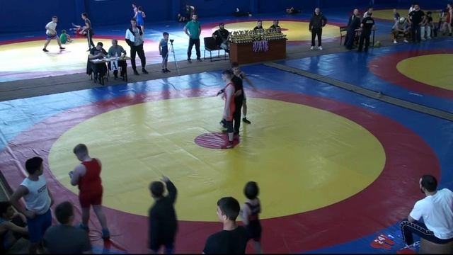 Открытое первенство г.Алушты по греко-римской борьбе среди юношей памяти МС Левона Агабабяна-4Ф, А смотреть онлайн