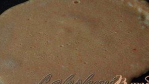 Блинчики на томатном соке