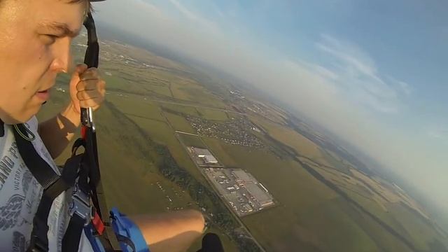 Полеты на параплане по подарочному сертификату. Пермь 03.08.16