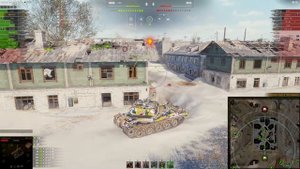 [Fermani wot] AMX 50 B Один в центре города! И вот что из этого получилось в бою