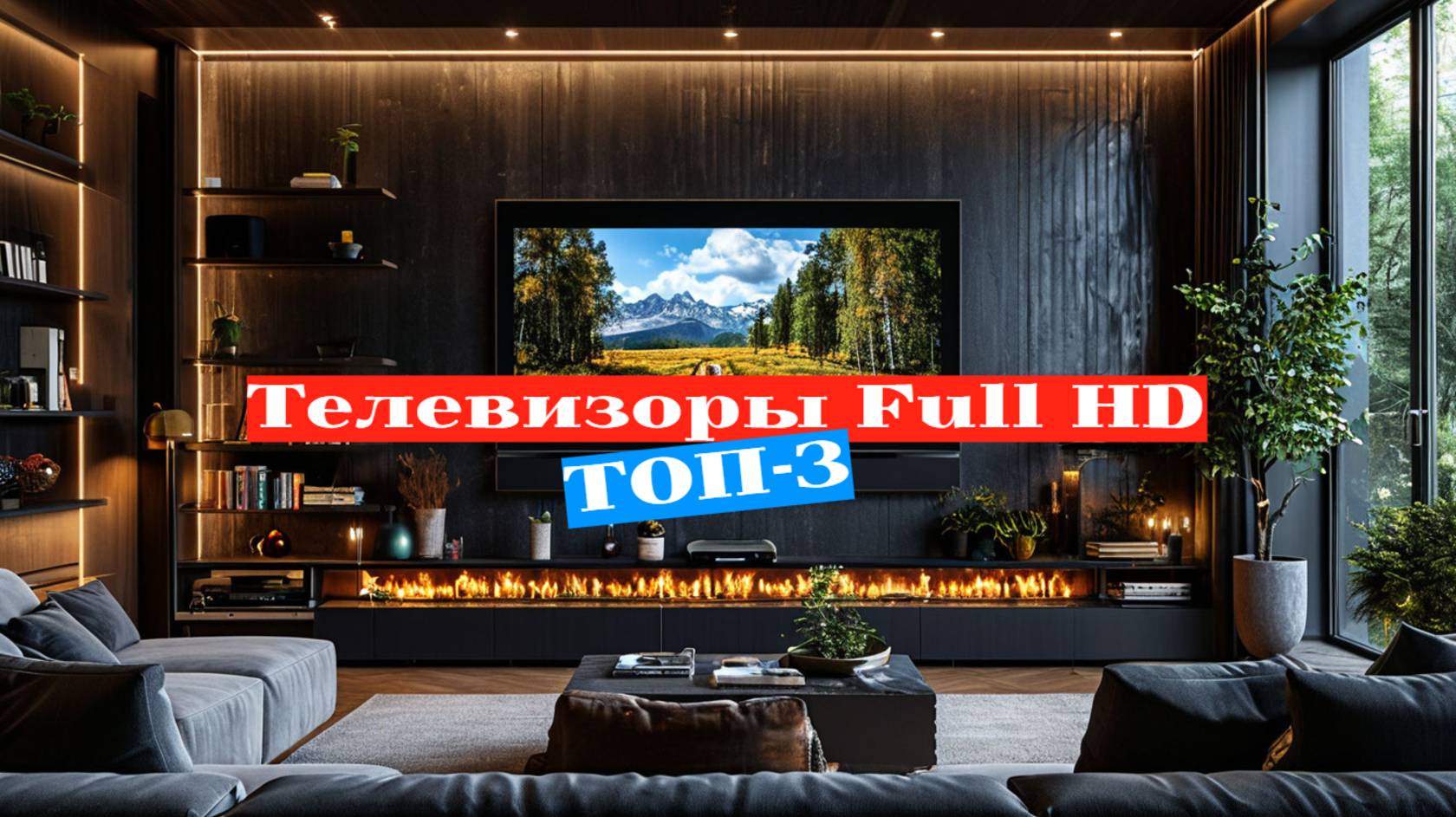 ТОП-3 ЛУЧШИХ ТЕЛЕВИЗОРА FULL HD 📺 РЕЙТИНГ 2025 ГОДА! 🌟