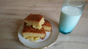 Творожный пирог с добавлением манки. Можно диабетику.