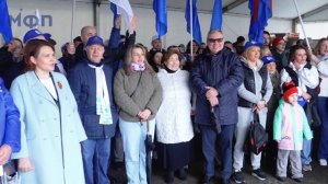 Первомайская акция солидарности с жителями Курской области