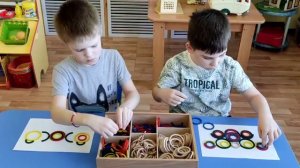 Игры с "Дарами Фребеля"