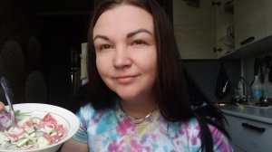 МУКБАНГ 🥗ЯЙКИ САЛО И САЛАТОВ🥗ПРО АБЬЮЗ/БОЛТАЛКА