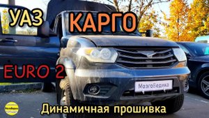 UAZ CARGO. Динамичное ПО евро-2, тяга, экономия топлива и отсутствующий катализатор УАЗ КАРГО.