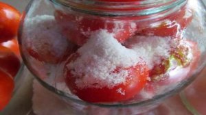 Сладкие помидоры без специй