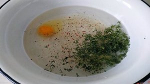 Чесночные блинчики на воде