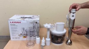 Живой Обзор: Блендер Leran HBL 0866 W