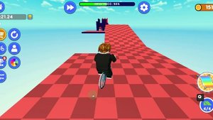 роблокс на велосипеде часть  (27)