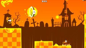 Geometry Dash(World)- №2 Прошёл самый лёгкий уровень "Let's Run"