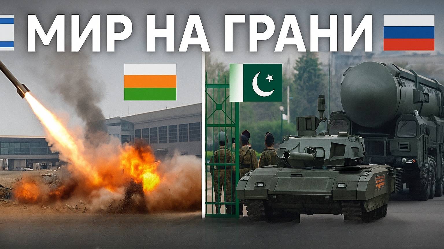 Глобальная напряженность: атака на Израиль, кризис на границе Индии и Пакистана, репетиция парада