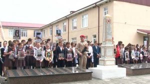 В Мичурино торжественно открыли обновленную братскую могилу