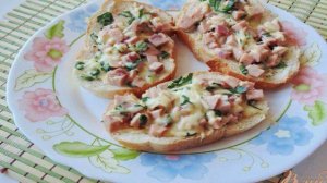 Горячие бутерброды Деревенский завтрак