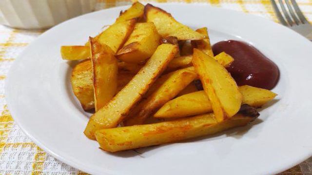 Картофель фри в духовке