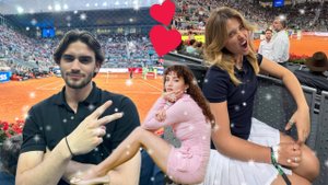 ♥️🫶 ГАБРИЭЛЬ ГЕВАРА И НИКОЛЬ УОЛЛЕС ПОСЕТИЛИ ТЕННИСНЫЙ МАТЧ В МАДРИДЕ ❤️