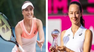 23.04.2025. Белинда Бенчич - Зейнеп Сонмез. WTA Madrid. Belinda Bencic - Zeynep Sonmez