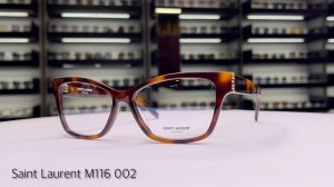 Обзор и распаковка женской оправы Saint Laurent SL M116 002